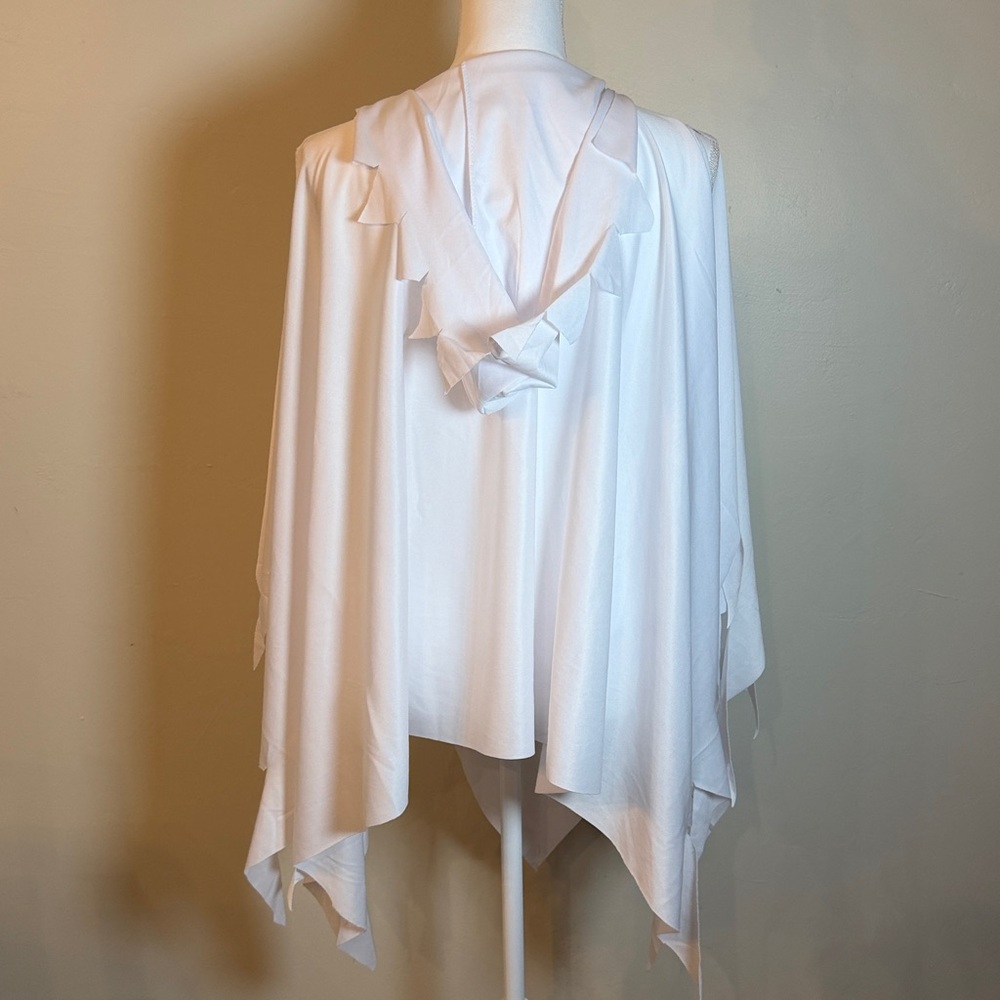 Unisex Boo Ghost Costume with Hood - Picture 4 of 9
